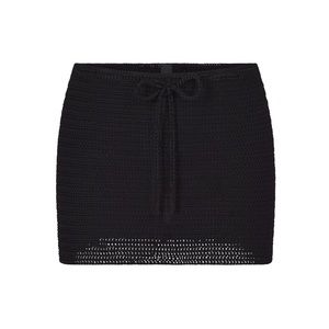 Skims crochet mini skirt
